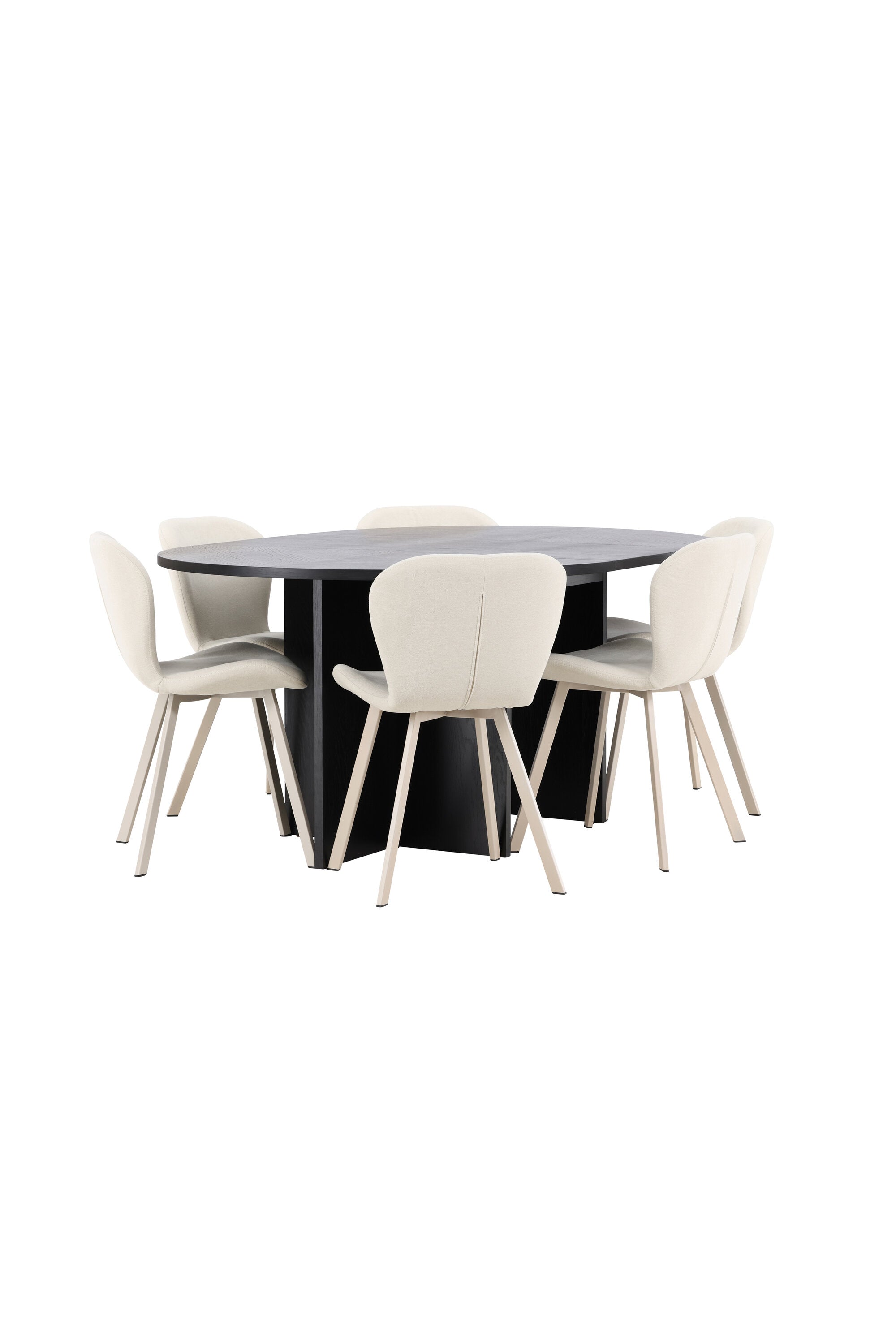 gr24736_11_os Esstisch Strada Mit Lilja Stuhl Ovales Essgruppen Set