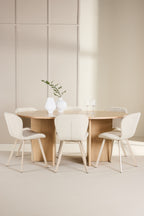 gr24748_1_m Esstisch Strada Mit Lilja Stuhl Ovales Essgruppen Set