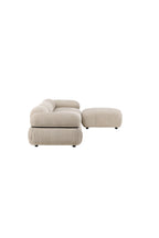 gr24773_10_os Mika Ecksofa Eck Sofa Beige,Schwarz Schaumstoff,Plastik,Polyester