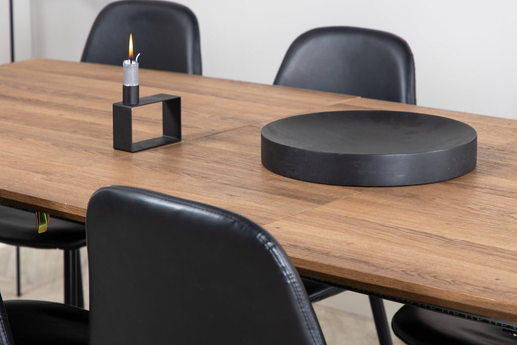 gr553__13 Inca Rechteckiger Essensset Rechteckiges Essgruppen Set