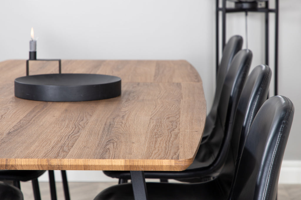 gr553__14 Inca Rechteckiger Essensset Rechteckiges Essgruppen Set