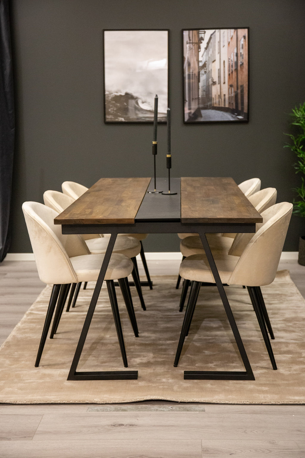 gr737__4 Jakarta Rechteckiger Esszimmer Set Rechteckiges Essgruppen Set