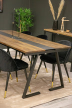 gr738__5 Jakarta Rechteckiger Esszimmer Set Rechteckiges Essgruppen Set