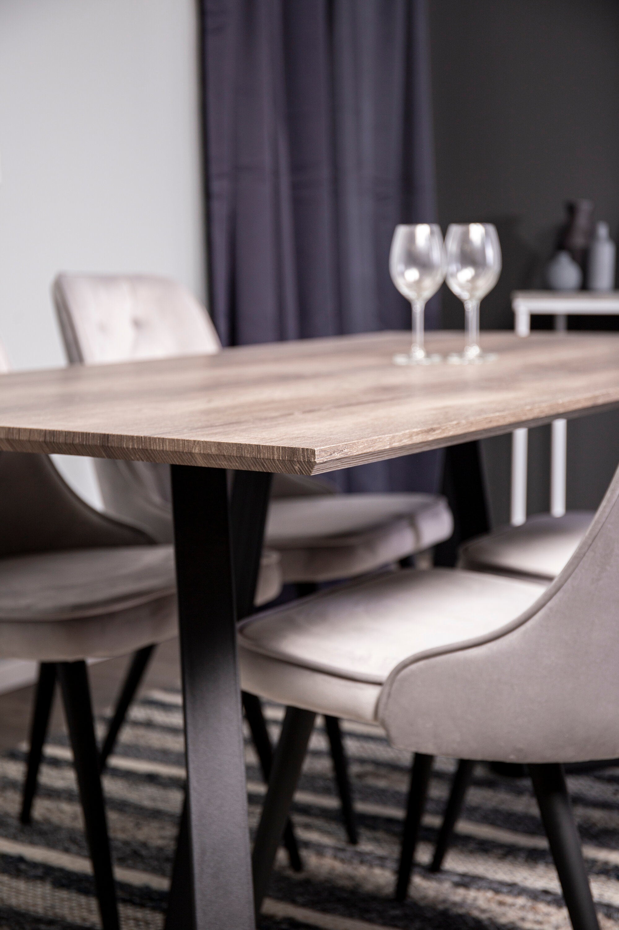 gr821__2 Marina Rechteckiger Esstisch Set Rechteckiges Essgruppen Set