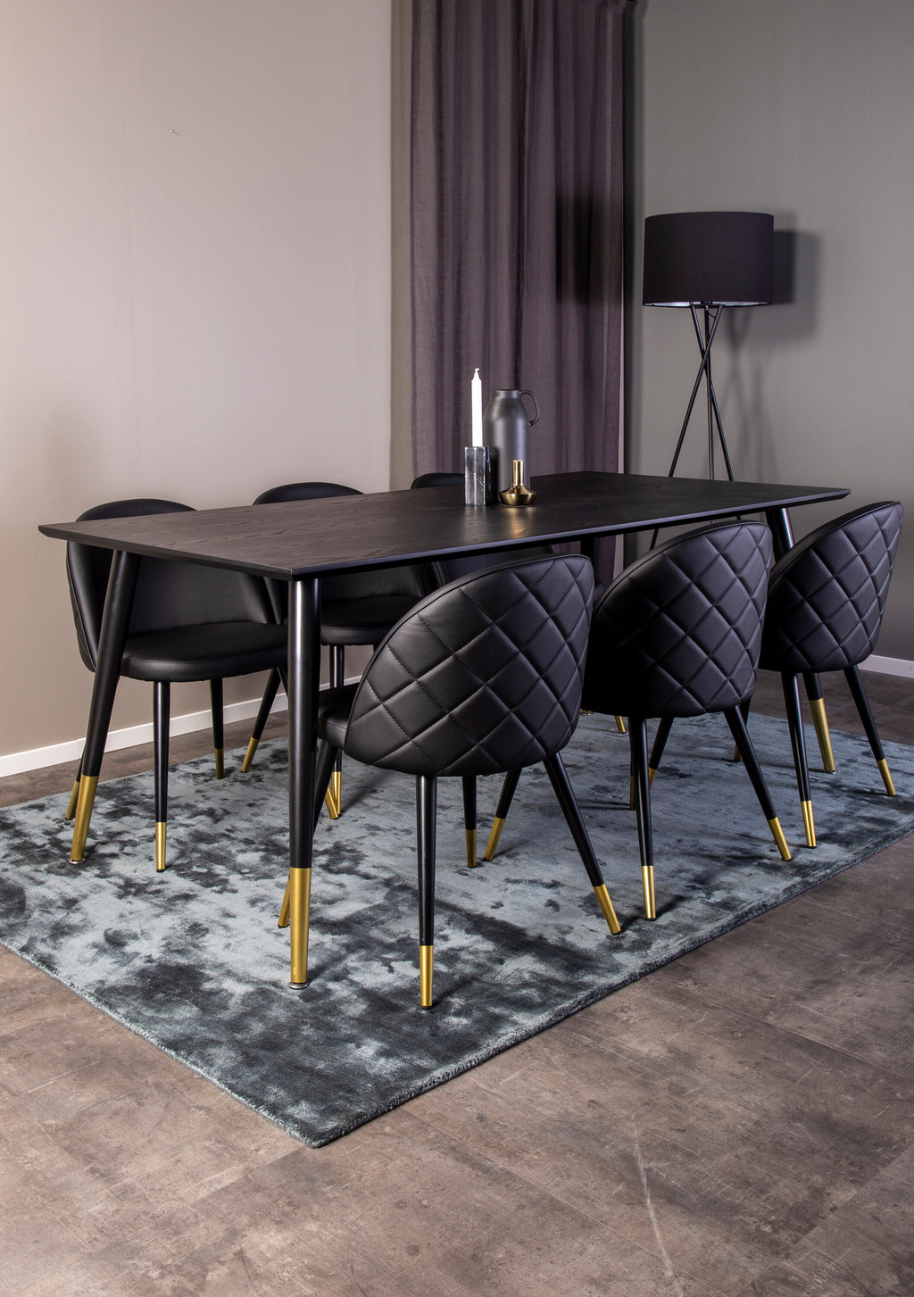 gr848__21 Dipp Rechteckiger Essset Rechteckiges Essgruppen Set