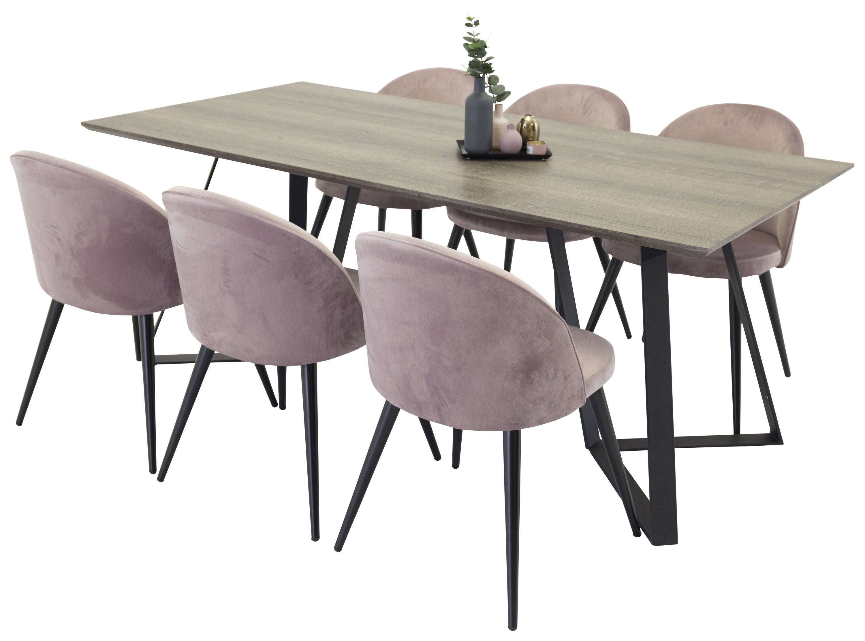 gr91000-176__3 Marina Rechteckiger Esstisch Set Rechteckiges Essgruppen Set Default Title