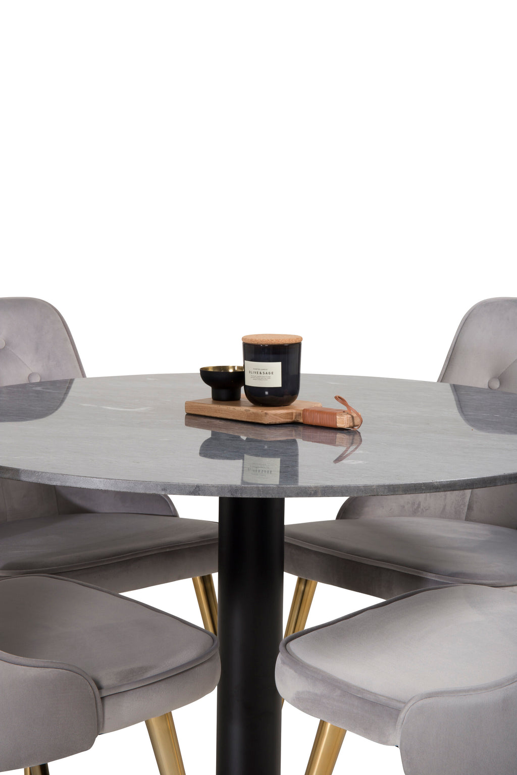 gr954__12 Estelle Round Dining Set Rundes Essgruppen Set Default Title