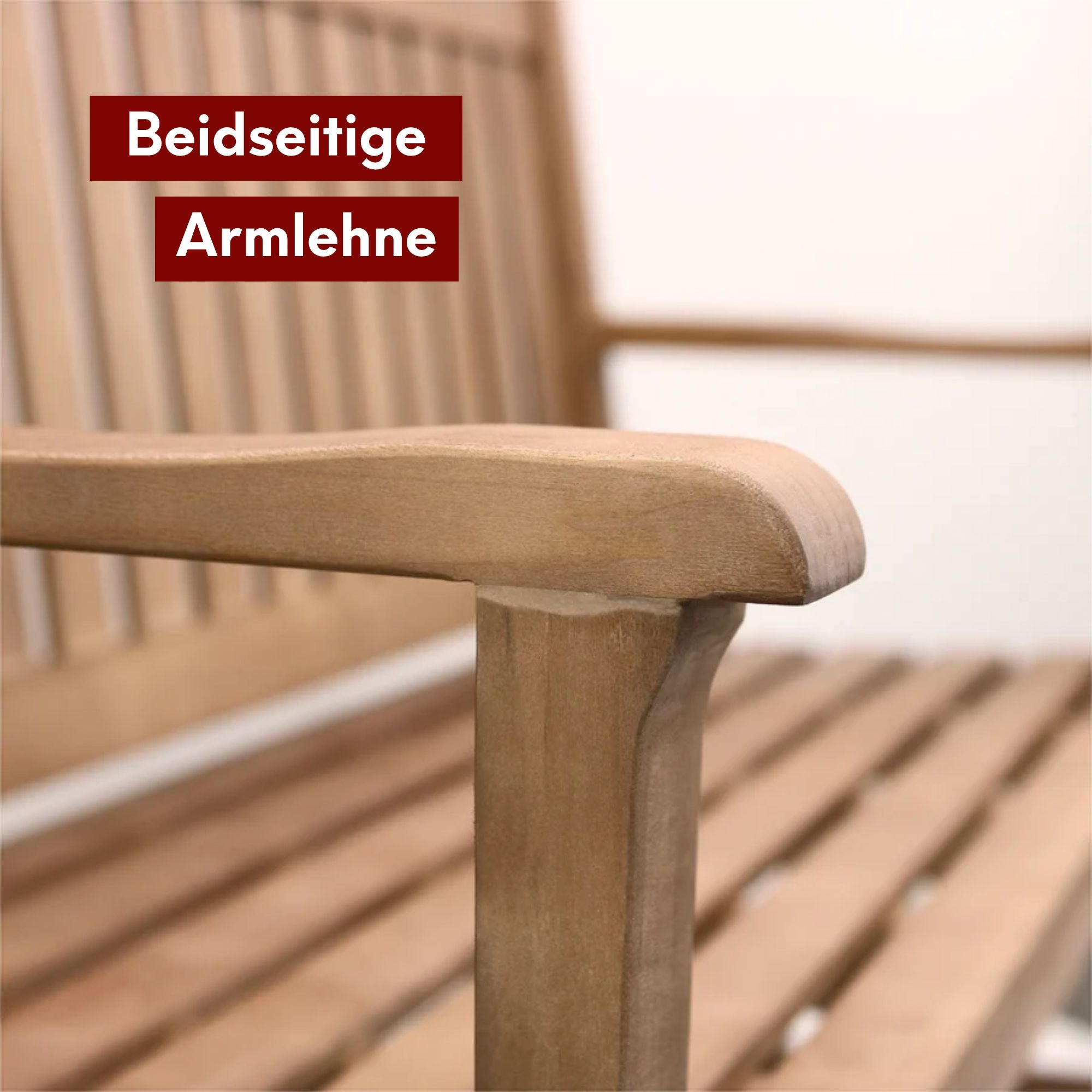 Kalb | Gartenbank aus Pappelholz, Massivholz, wetterfest und ergonomisch, robuste Konstruktion, einfache Montage, natürliche Holzoptik, Komfort und Entspannung im Außenbereich 150cm