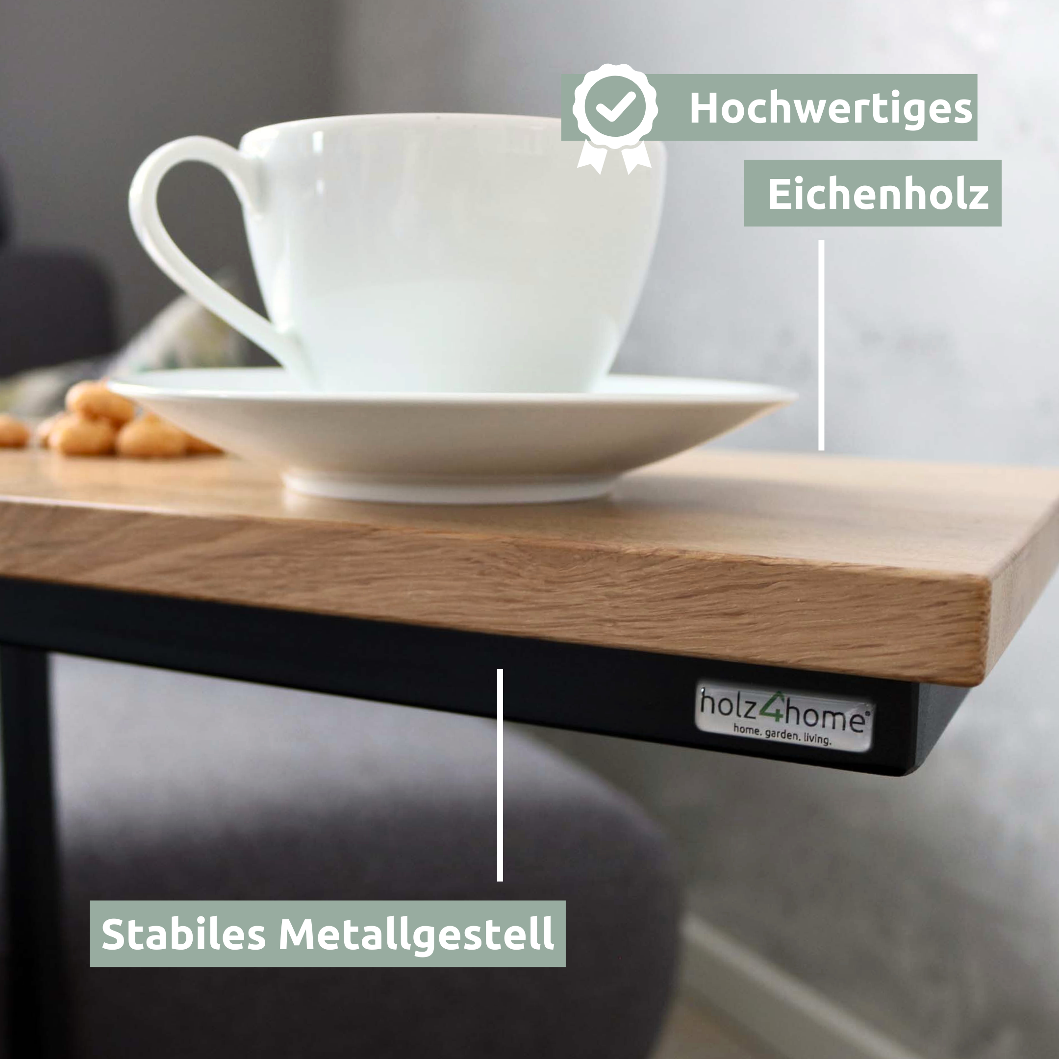 Beistelltisch Eiche von holz4home®Natur