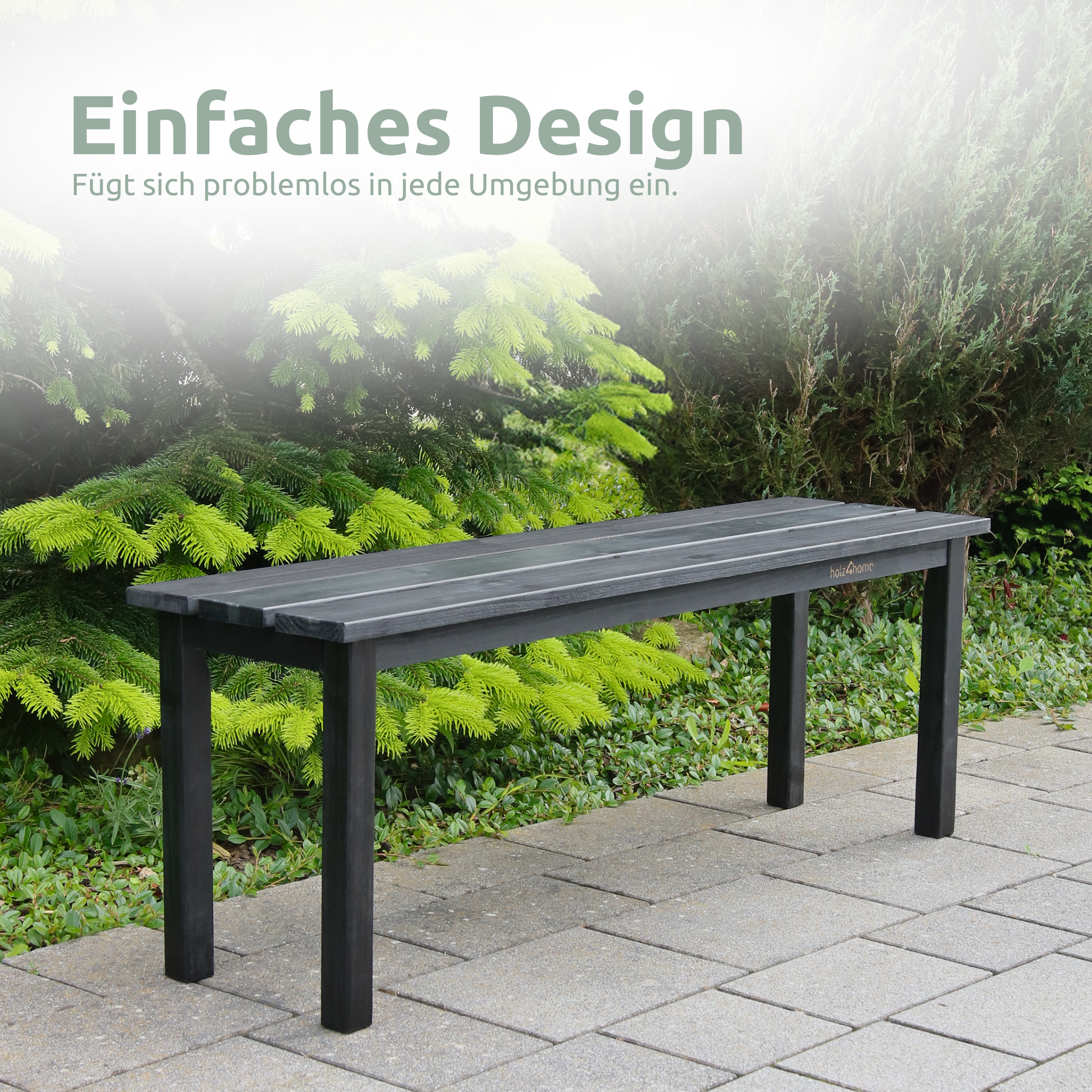 Gartenbank aus TannenholzNatur