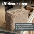 RUF - Holzbriketts MischholzPaket je 10 kg