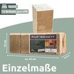 RUF - Holzbriketts MischholzPalette je 960 kg