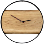 Holz-Wanduhr „Polished“ gerahmt mit polierter Oberfläche43 cm