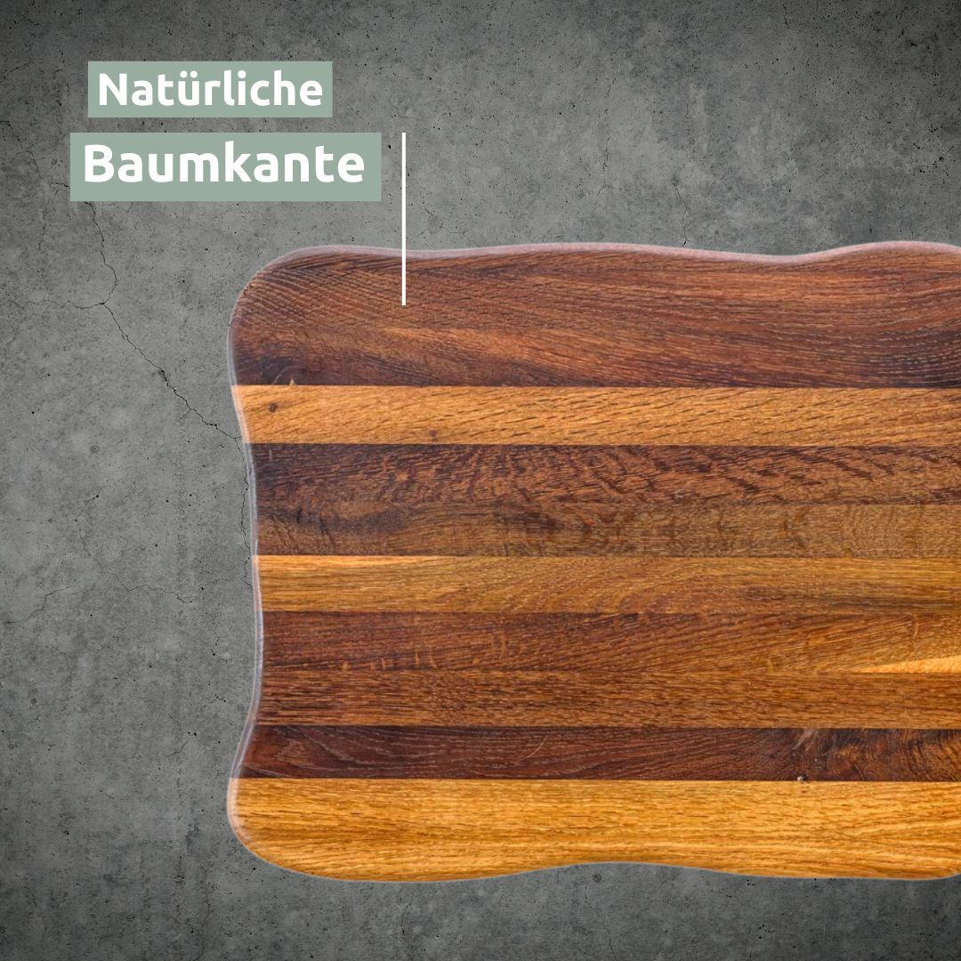 La Madera Schneidebrett Top aus Eiche von holz4home®Dunkel