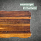 La Madera Schneidebrett Top aus Eiche von holz4home®Dunkel