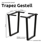 h4h321_2fb8c5cc-3656-4168-9624-d7faf70c1c6e kalb | Massivholztisch aus Eiche 4 cm stark, gerade Kante – 140x80 cm oder 160x80 cm, Tischgestell wählbar (Trapez, Dreieck, Doppel-Dreieck, X-Struktur)