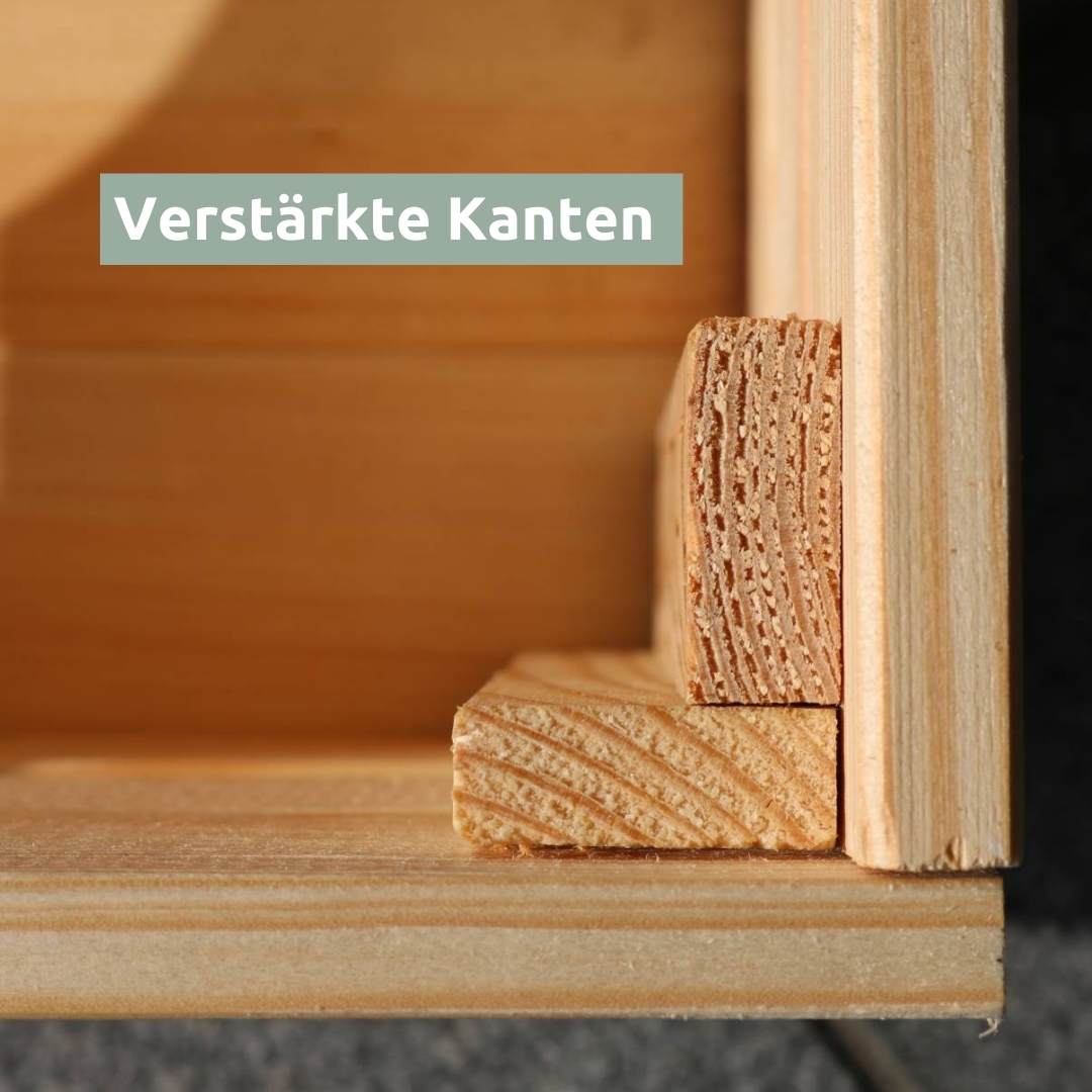 Holzkiste | Weinkiste „natur“ zum Dekorieren von holz4home®XL / Natur