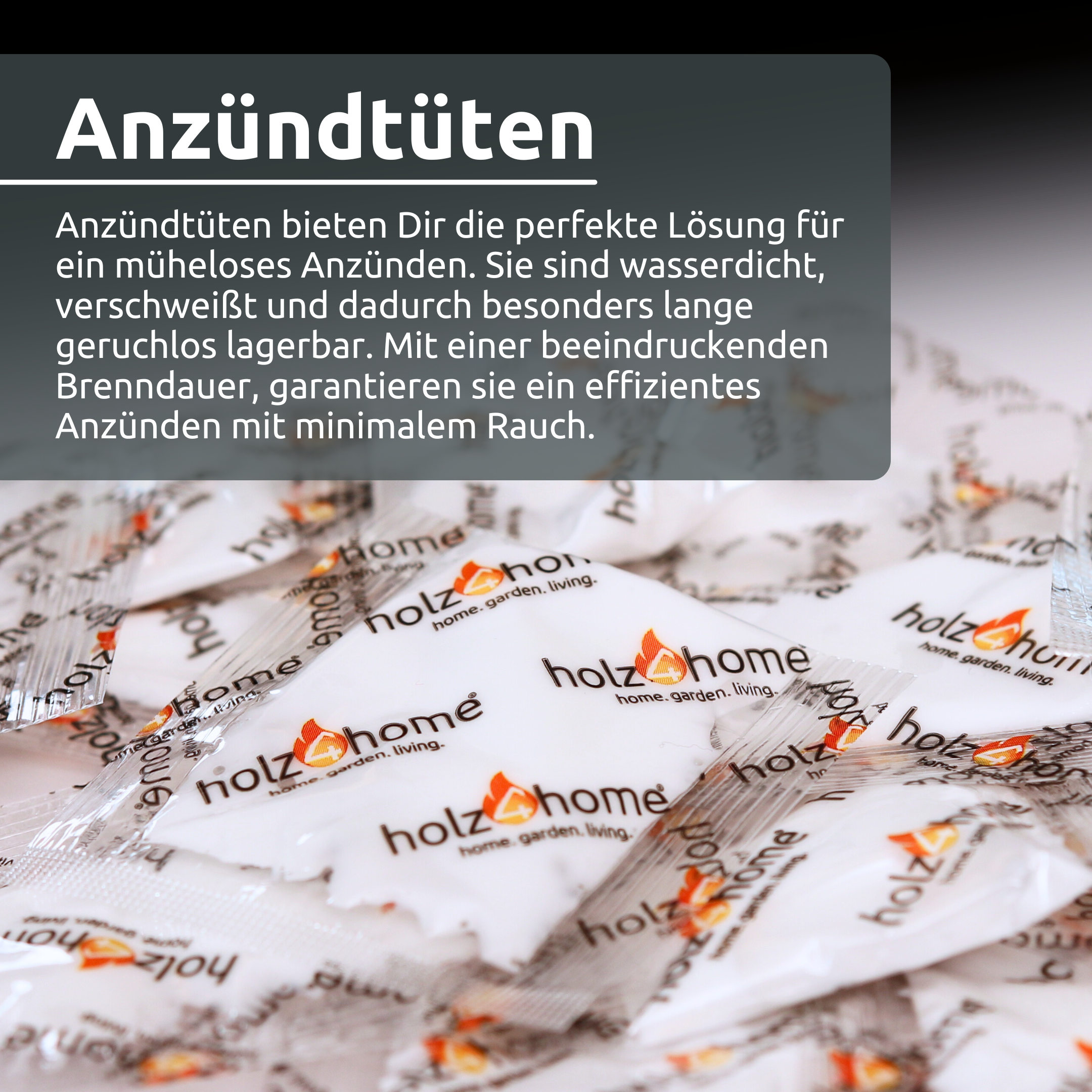 Kaminanzünder Grillanzünder Anzündtüten500 Stk.