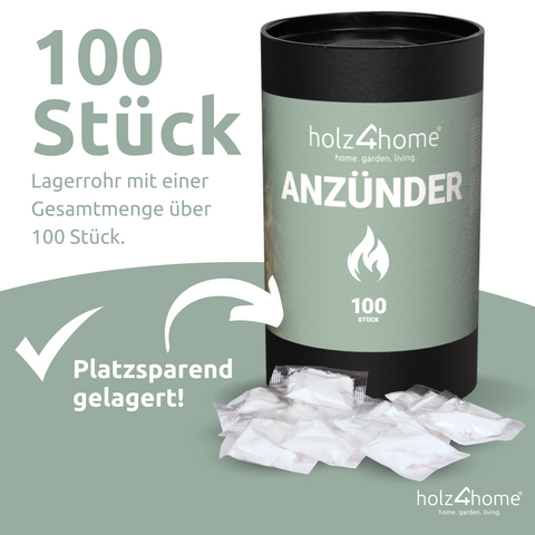 Kaminanzünder Grillanzünder Anzündtüten500 Stk.