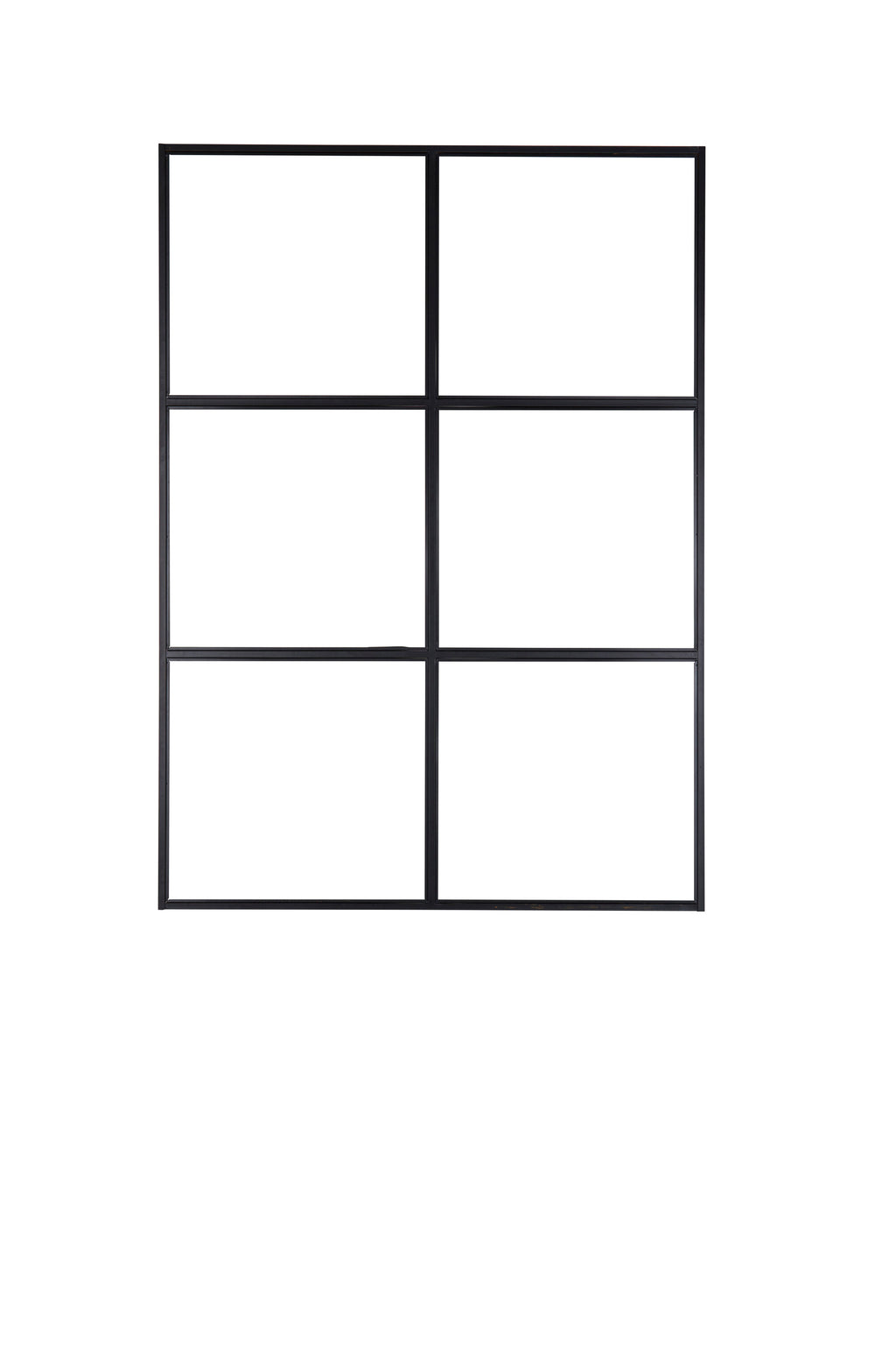 s_15352-888__1 Leif Industrial Wand Industrie Wanddeko Schwarz 2 x 210 x 150 Glas,Stahl