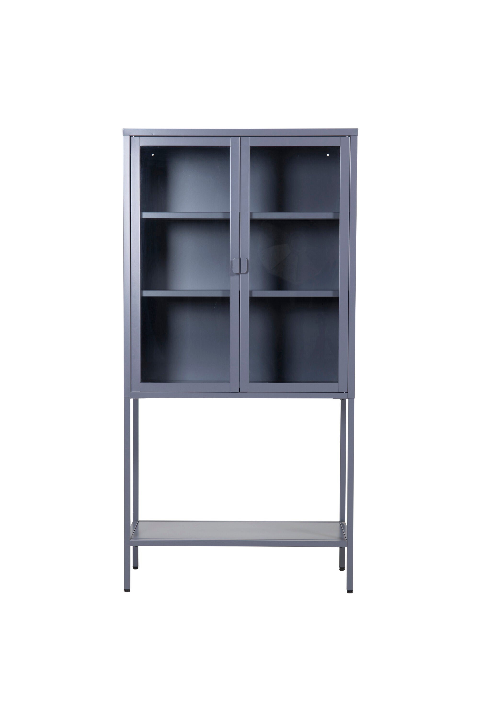 s_15359-205__1 Misha Schrank Schrank Grau 35 x 150 x 75 Glas,Stahl