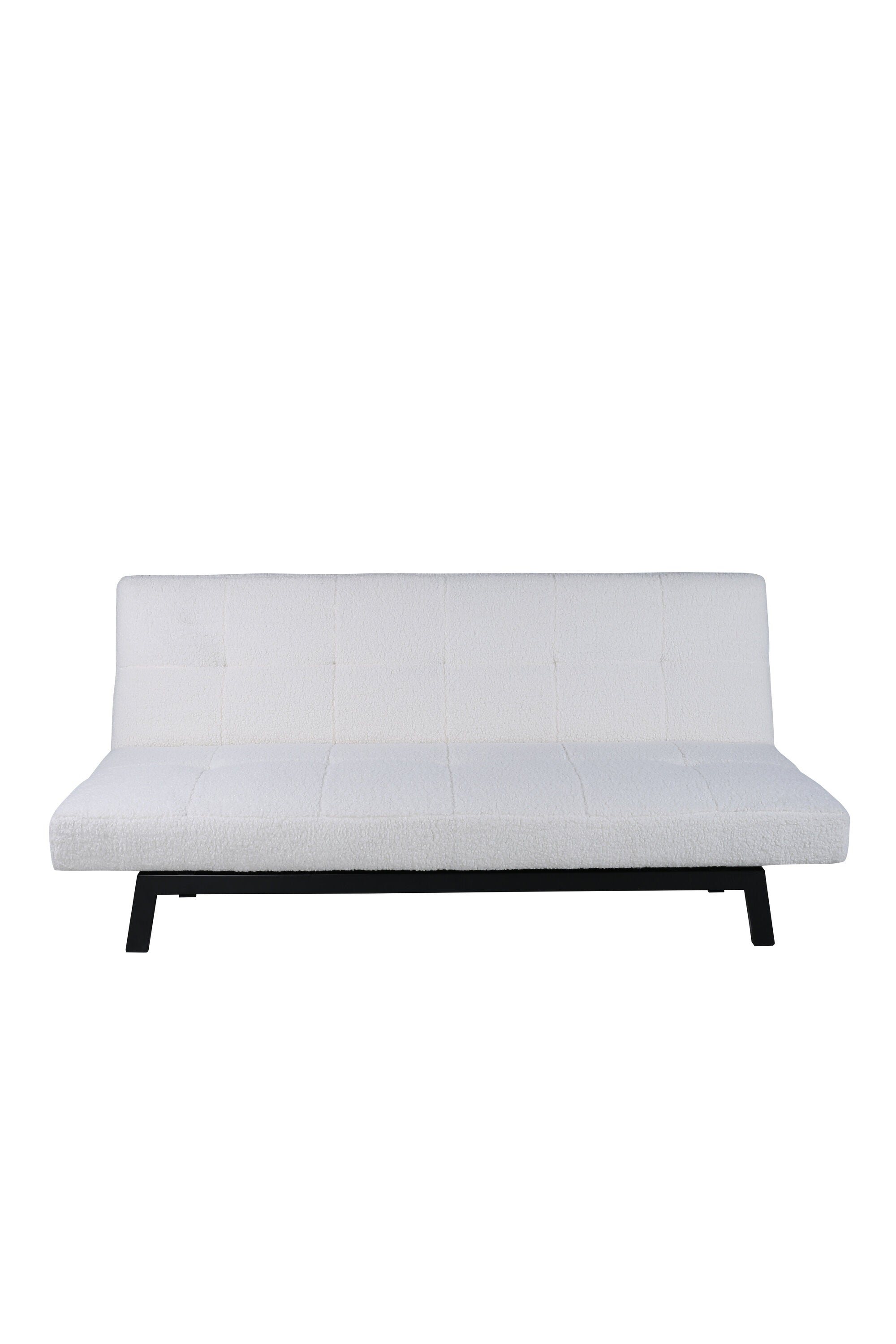 s_15549-000__1 Bodil Klappbett Klappbett Schwarz,Weiß 87 x 80 x 180 Schaumstoff,Sperrholz,Polyester Teddy,Stahl