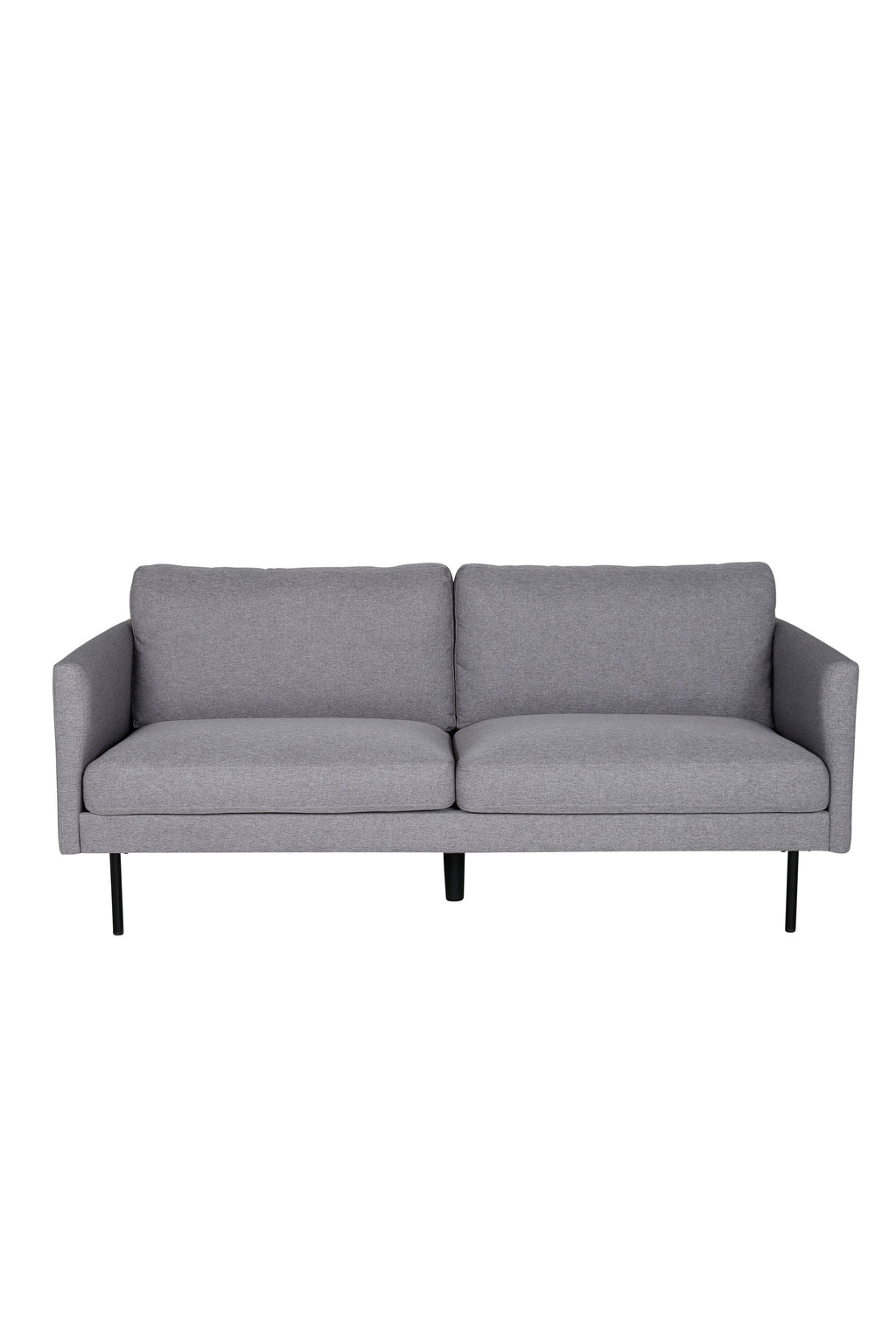 s_15555-655__1 Zoom 2 Sitzer Sofa 2 Sitzer Sofa Schwarz,Grau 80 x 78 x 180 Schaumstoff,Sperrholz,Polyester,Stahl
