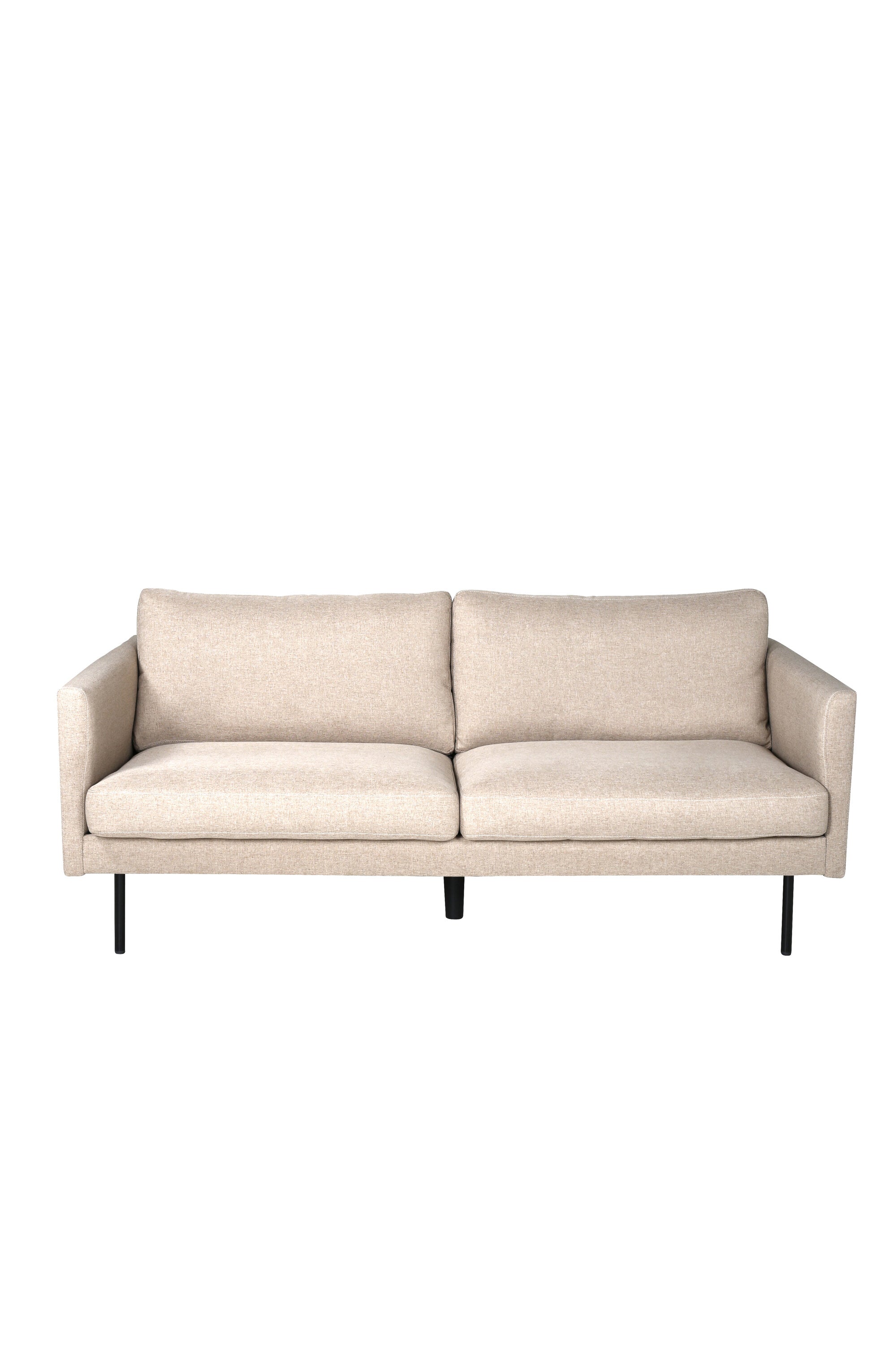 s_15555-657__1 Zoom 2 Sitzer Sofa 2 Sitzer Sofa Schwarz,Braun 80 x 78 x 180 Schaumstoff,Sperrholz,Polyester,Stahl
