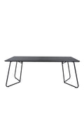 s_15574-888__1 Petra Tisch Rechteckiger Esstisch Schwarz 190 x 90 MDF,Stahl,Furnier