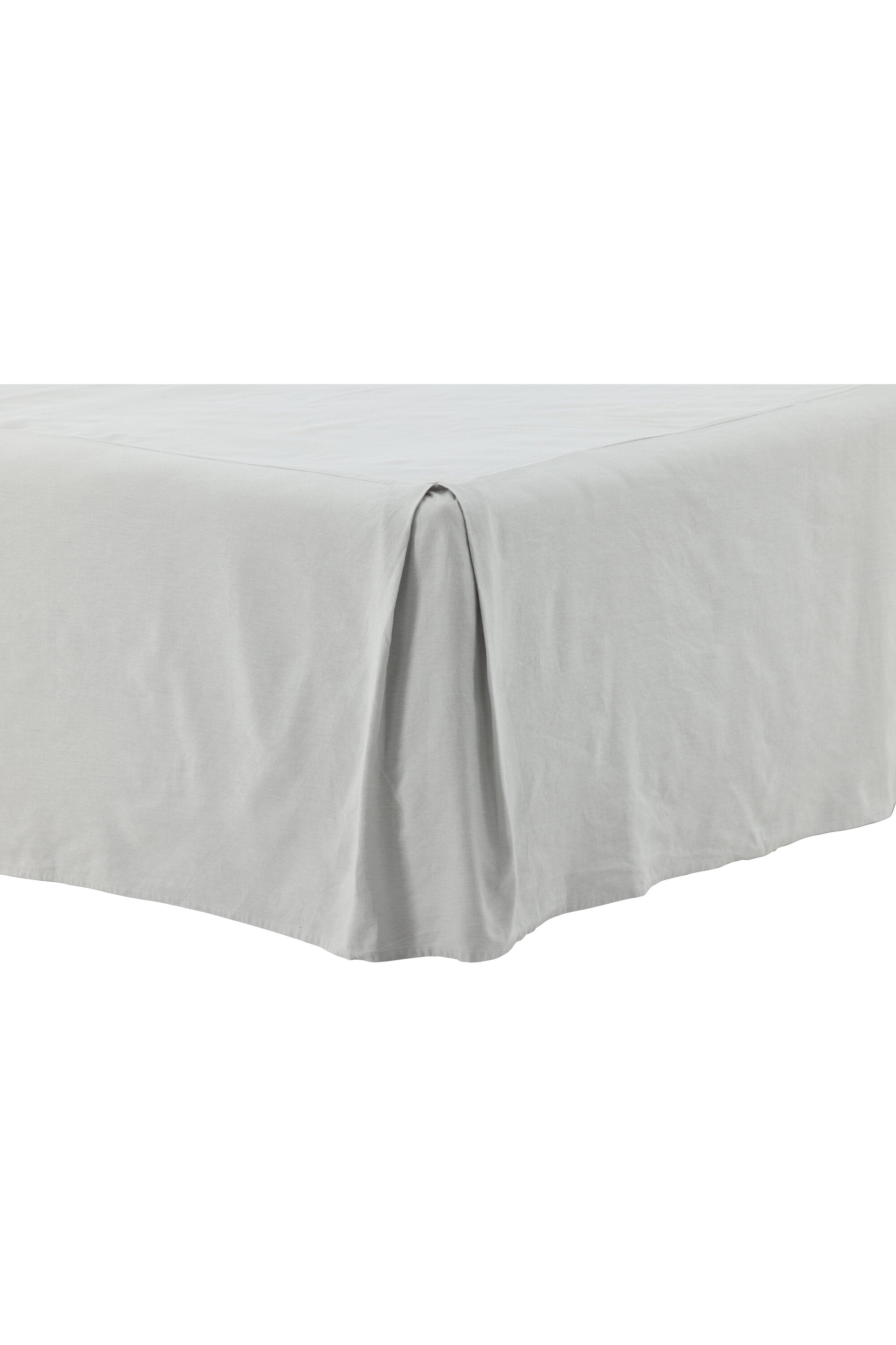 s_15959-605_1 Kimmy Bettrock Bettwäsche Hellgrau 200 x 180 Baumwolle