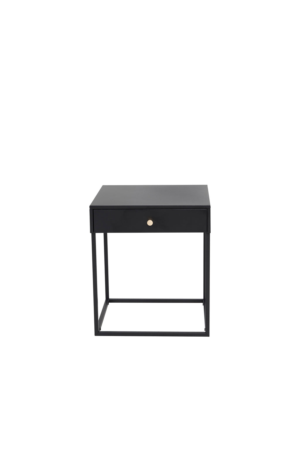 s_18066-208_1__1 Bakal Nachttisch Nachttisch Schwarz 43 x 41 Stahl