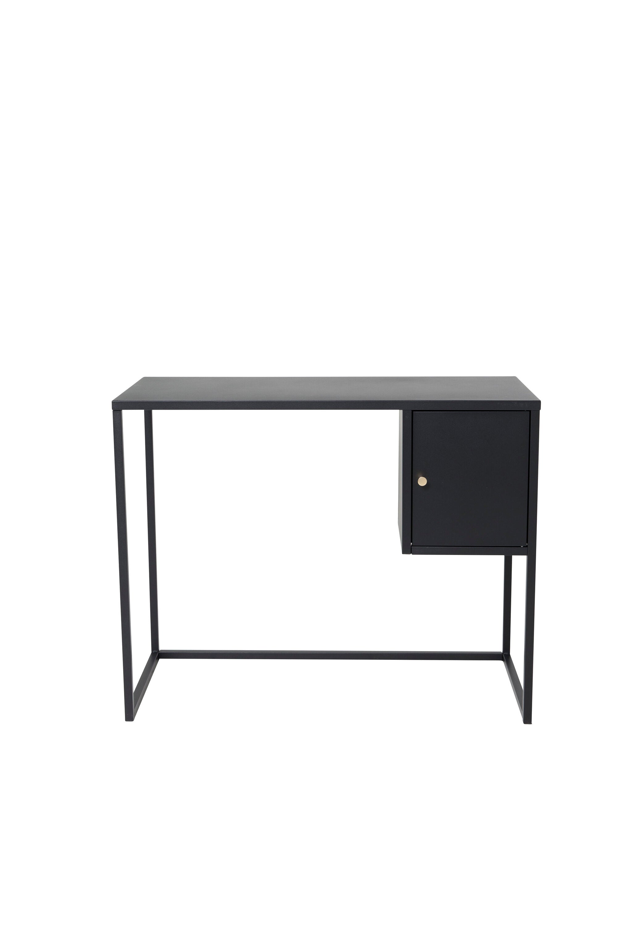 s_18070-208_1__1 Bakal Schreibtisch Schreibtisch Schwarz 95 x 45 Stahl