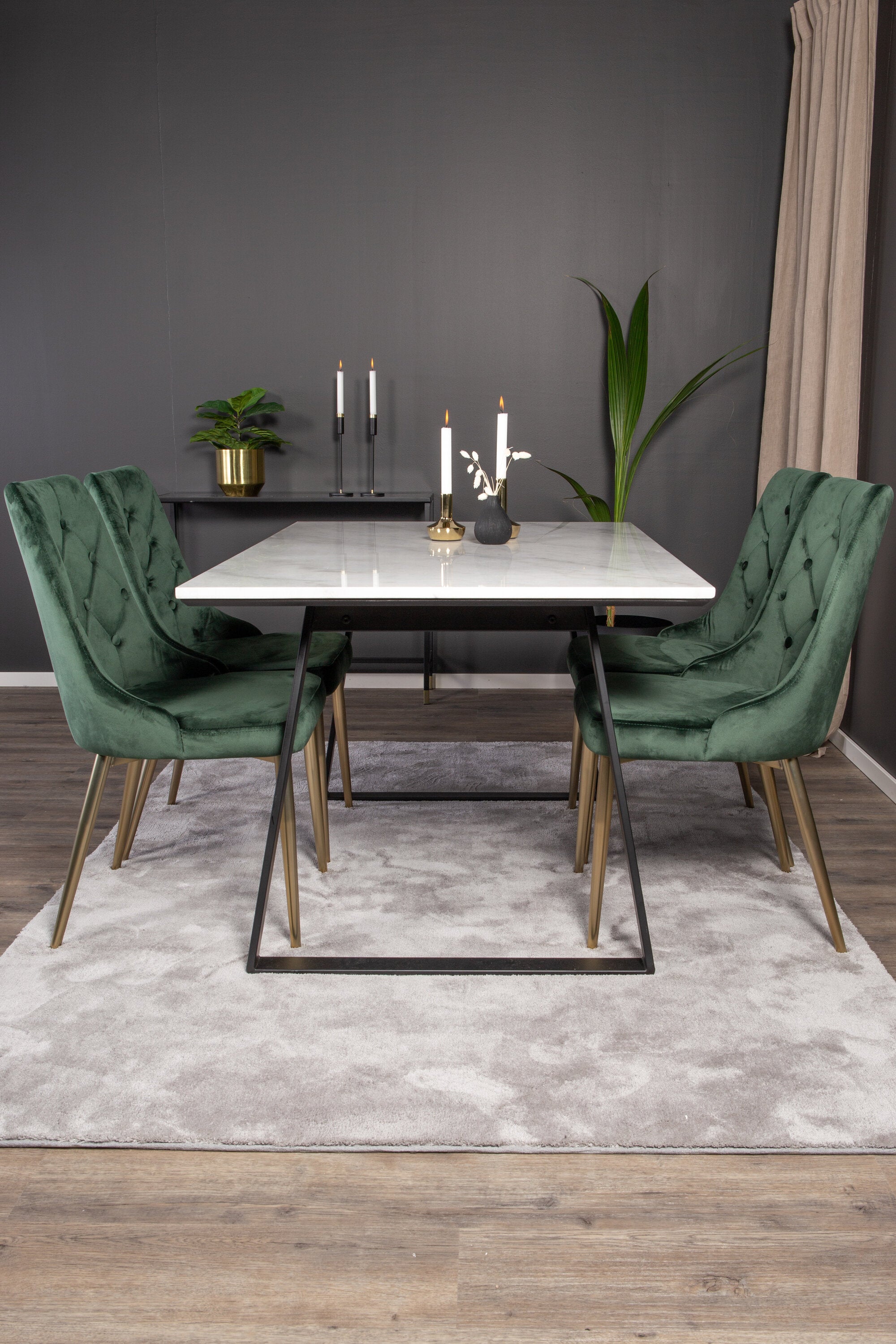 s_gr14000__10 Estelle Rechteckiger Essensset Rechteckiges Essgruppen Set