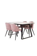 s_gr14002__3 Estelle Rechteckige Essgruppe Rechteckiges Essgruppen Set