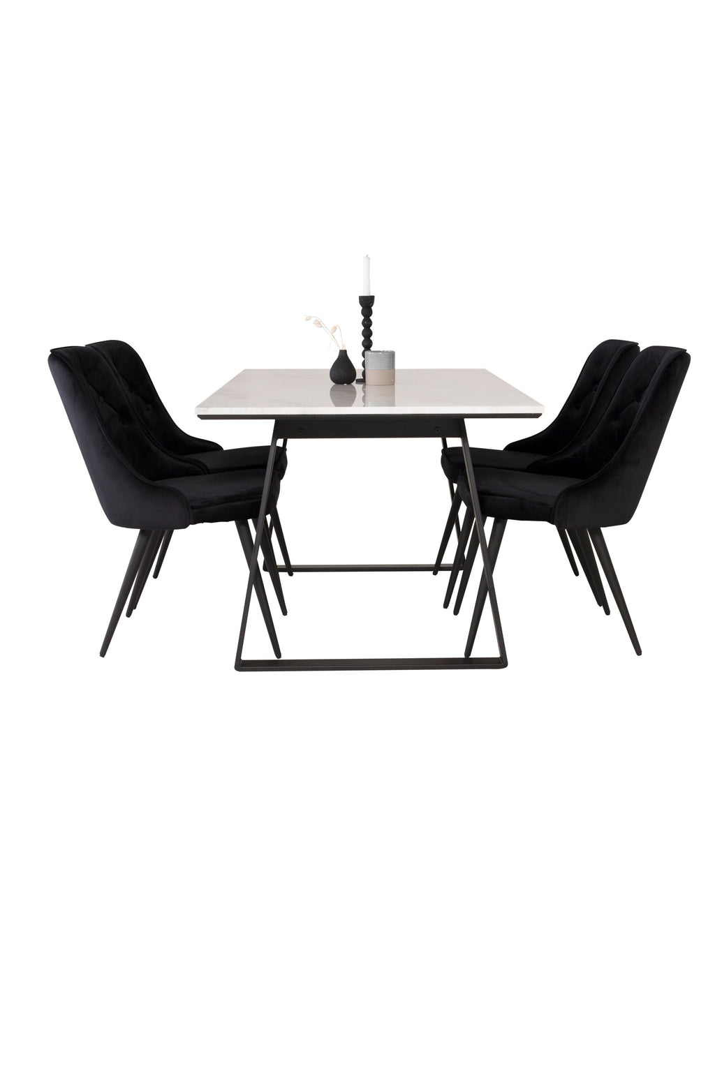 s_gr14011__2 Estelle Rechteckiger Essensset Rechteckiges Essgruppen Set