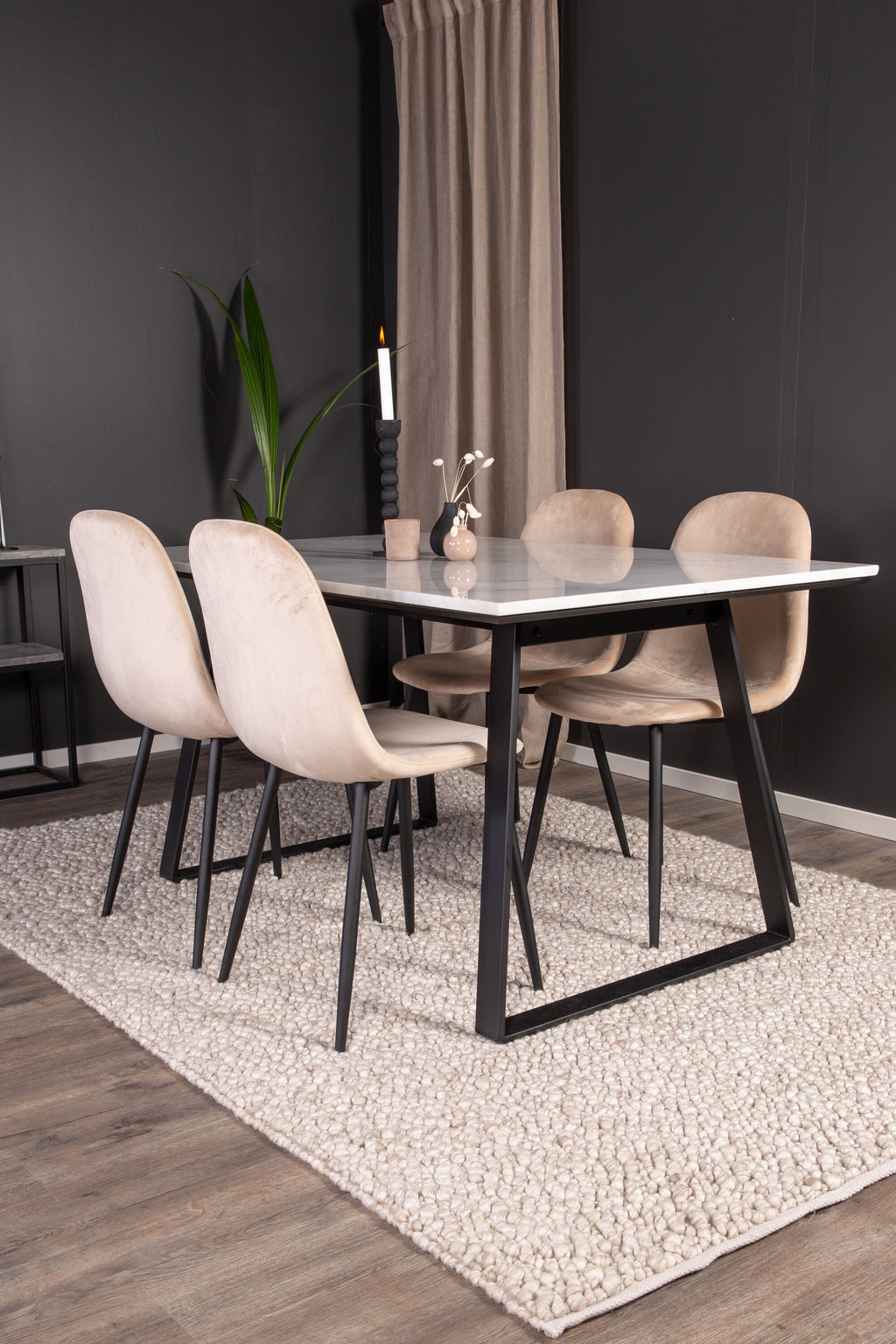 s_gr19147__11 Estelle Rechteckiges Essset Rechteckiges Essgruppen Set