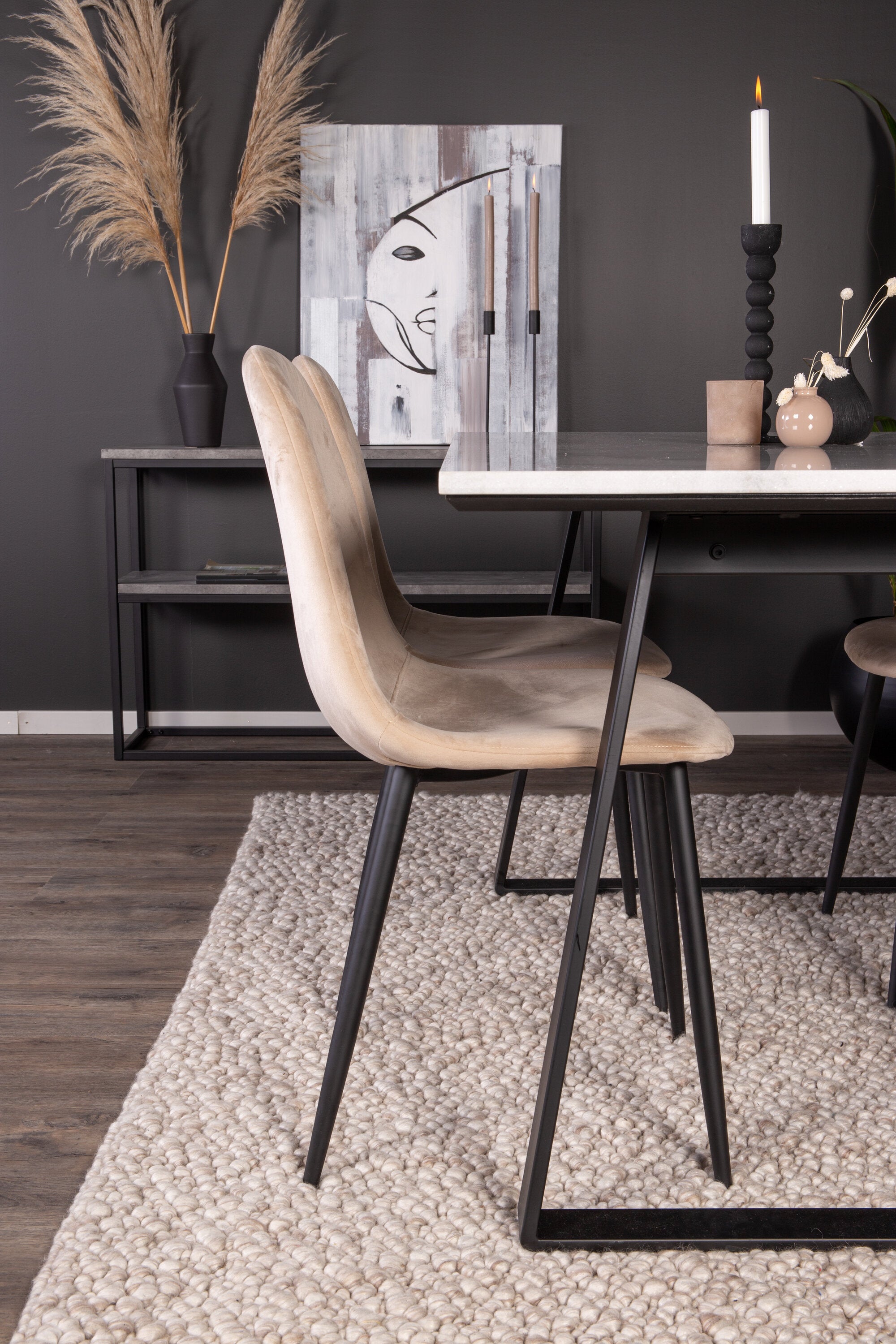 s_gr19147__12 Estelle Rechteckiges Essset Rechteckiges Essgruppen Set