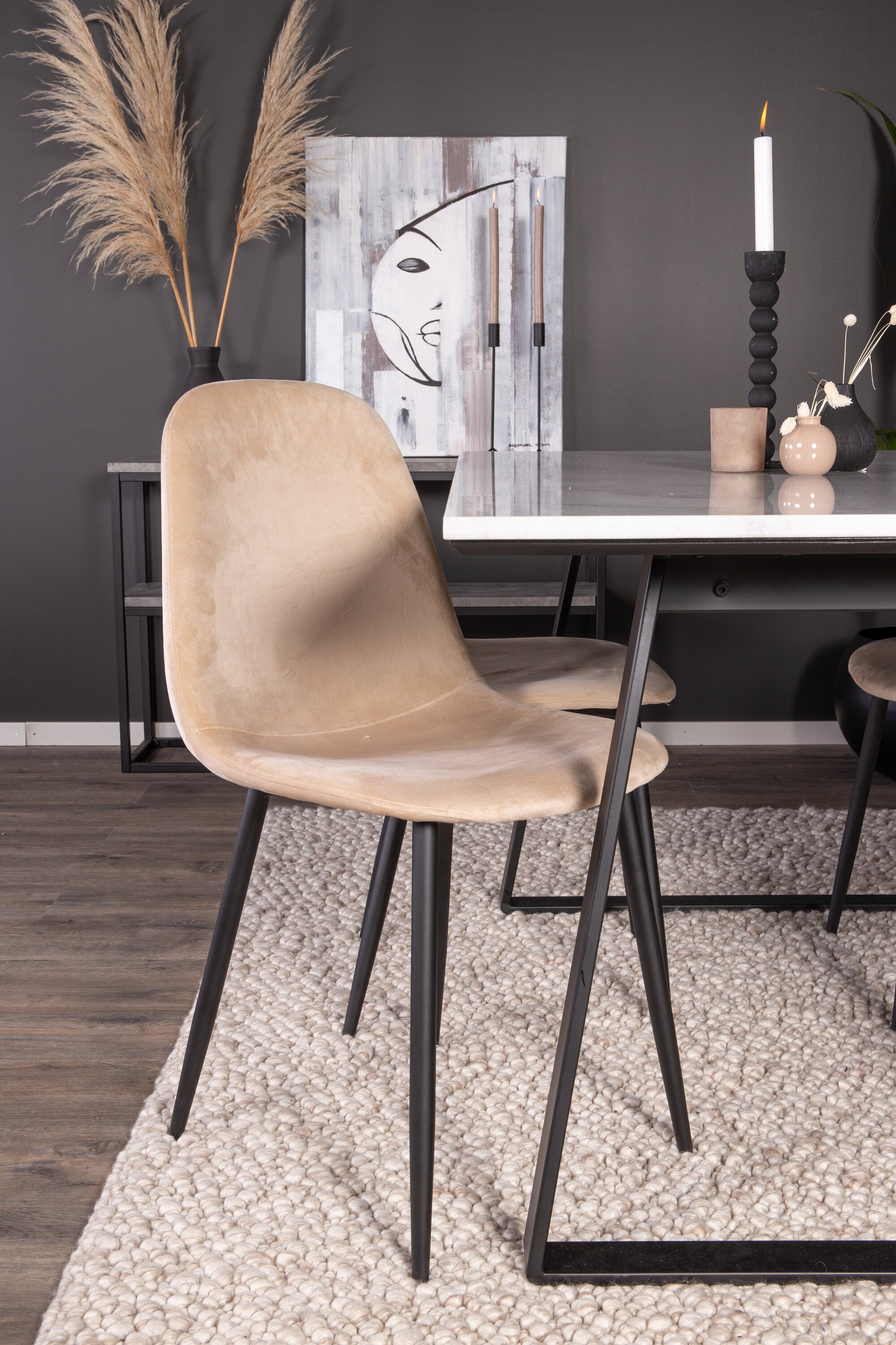 s_gr19147__13 Estelle Rechteckiges Essset Rechteckiges Essgruppen Set