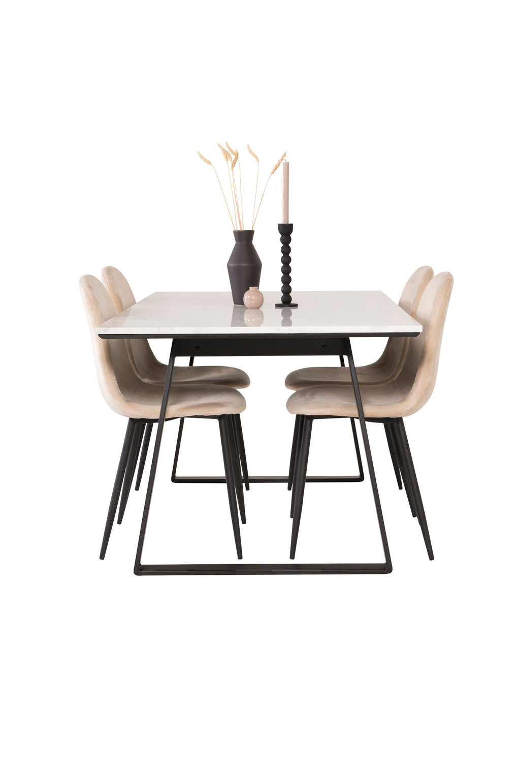 s_gr19147__2 Estelle Rechteckiges Essset Rechteckiges Essgruppen Set