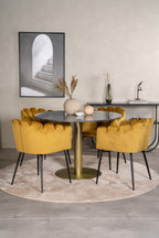 s_gr19174__10 Estelle Rundes Esszimmer Set Rundes Essgruppen Set