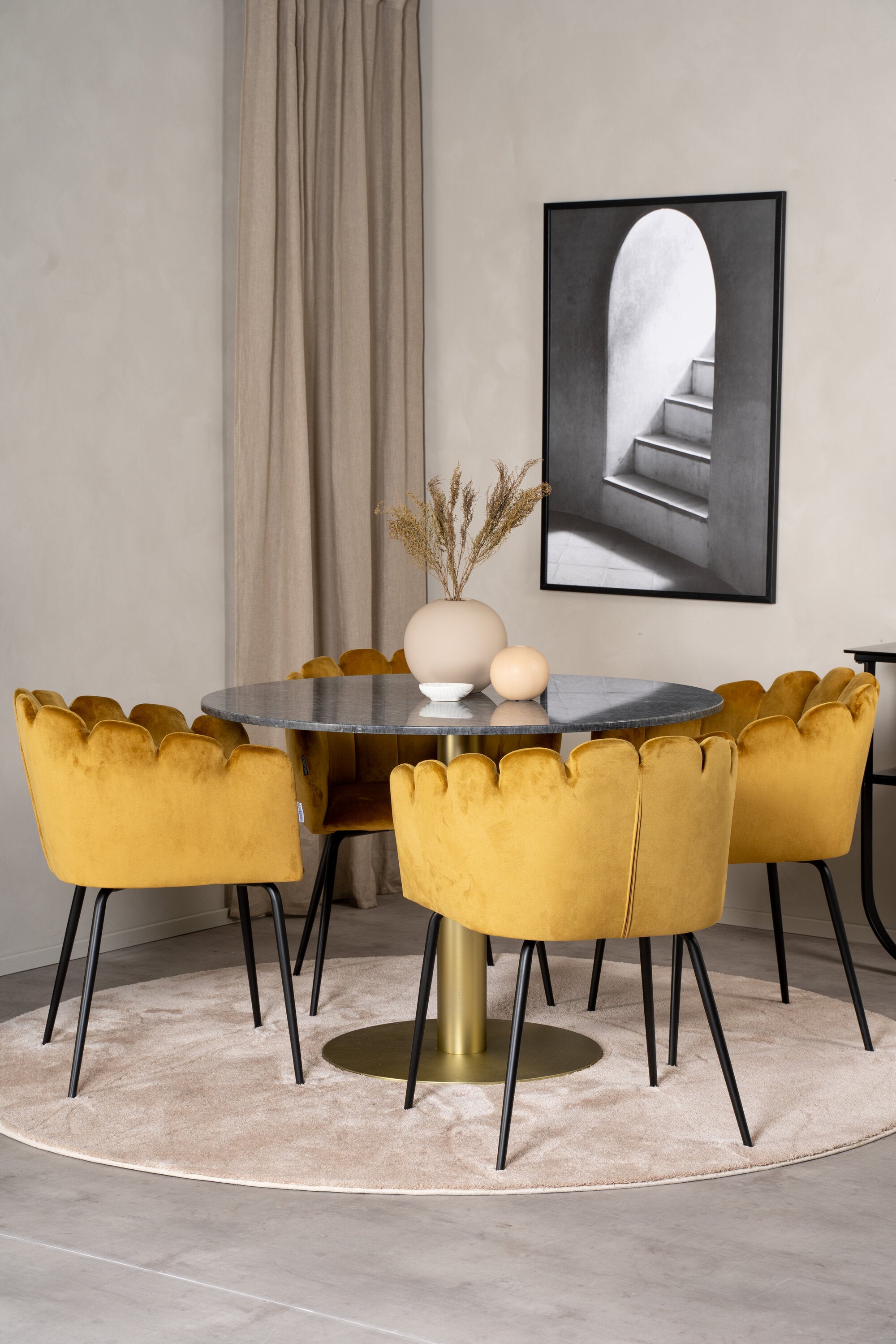 s_gr19174__11 Estelle Rundes Esszimmer Set Rundes Essgruppen Set