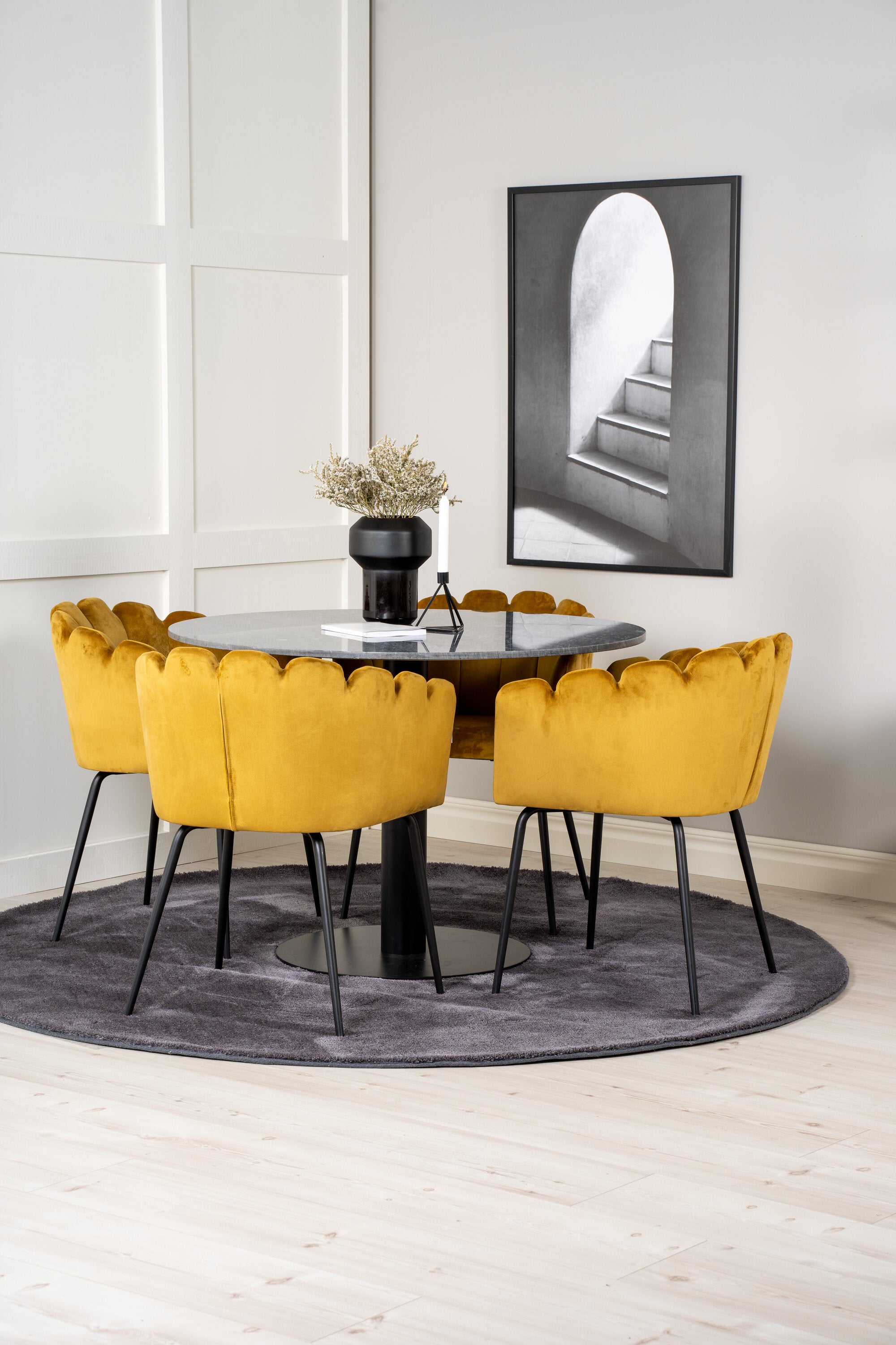 s_gr19180__10 Estelle Rundes Esszimmer Set Rundes Essgruppen Set