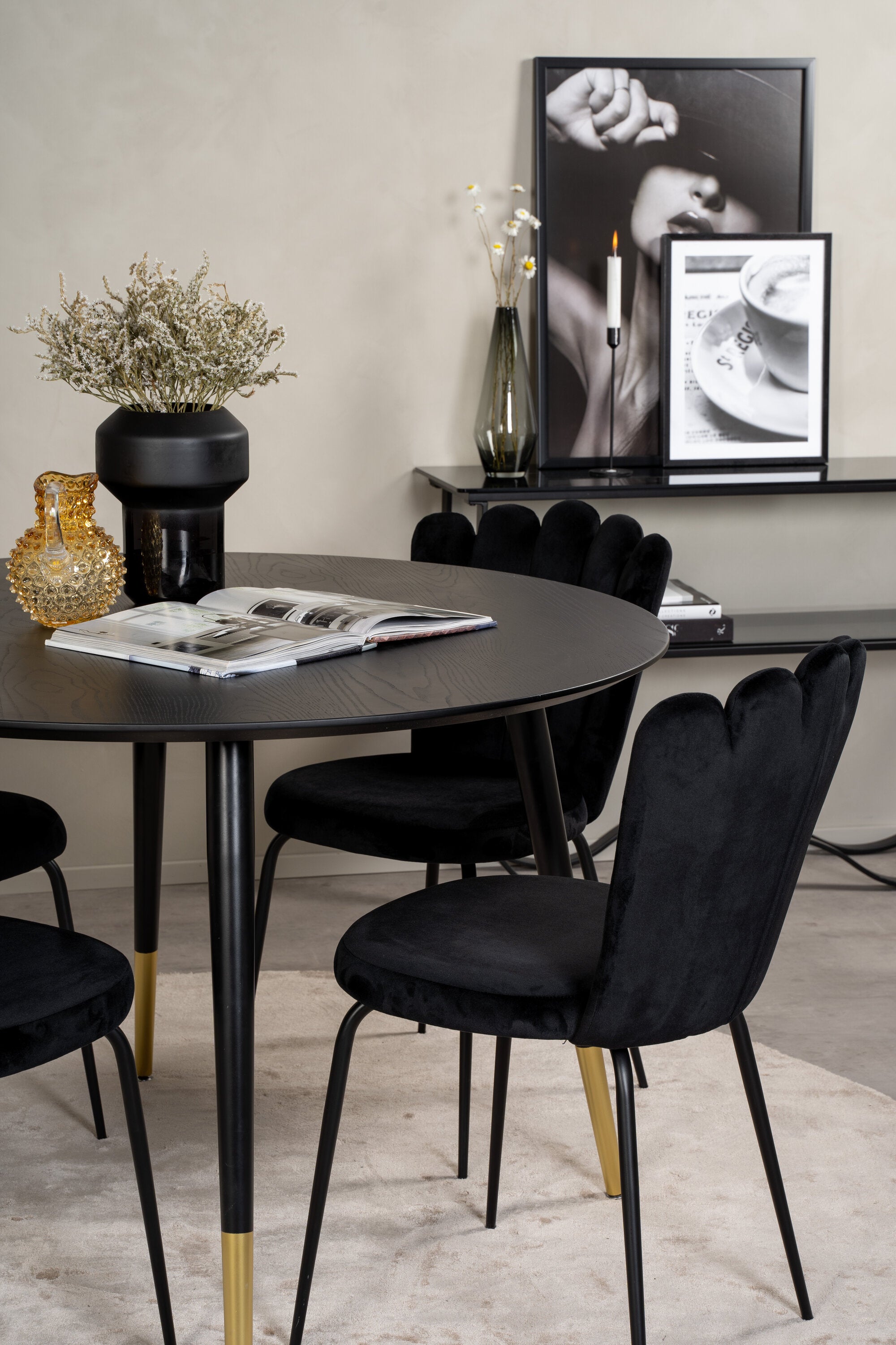 s_gr19213__11 Dipp Runder Esstisch Set Rundes Essgruppen Set