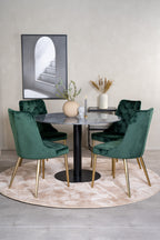 s_gr19232__10 Estelle Round Dining Set Rundes Essgruppen Set