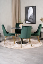 s_gr19232__11 Estelle Round Dining Set Rundes Essgruppen Set
