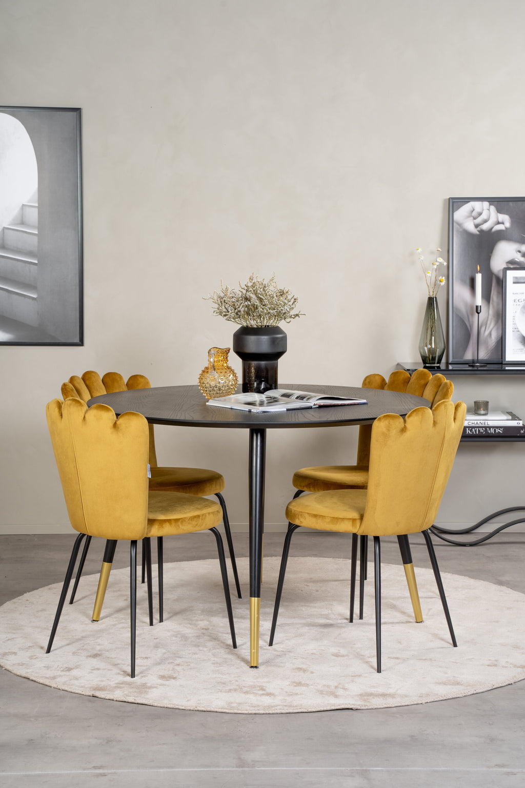 s_gr19238__10 Dipp Runder Esstisch Set Rundes Essgruppen Set