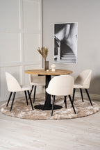 s_gr19341__11 Cirebon Runder Esszimmer Set Rundes Essgruppen Set