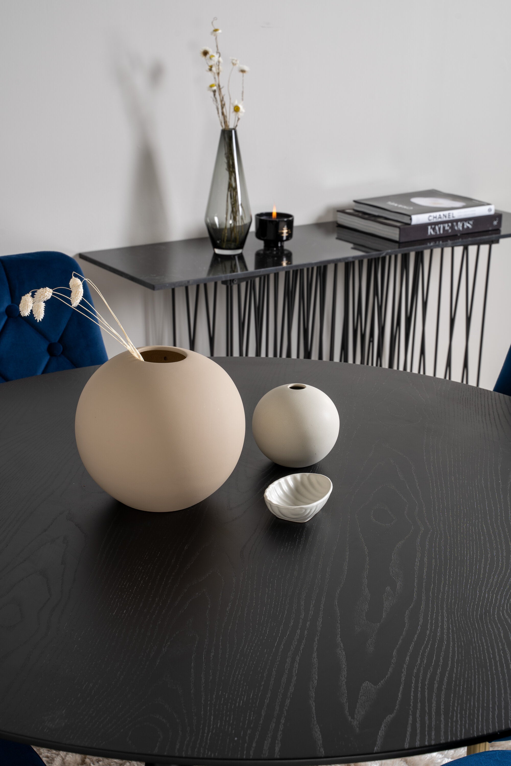 s_gr19344__13 Dipp Round Dining Set Rundes Essgruppen Set