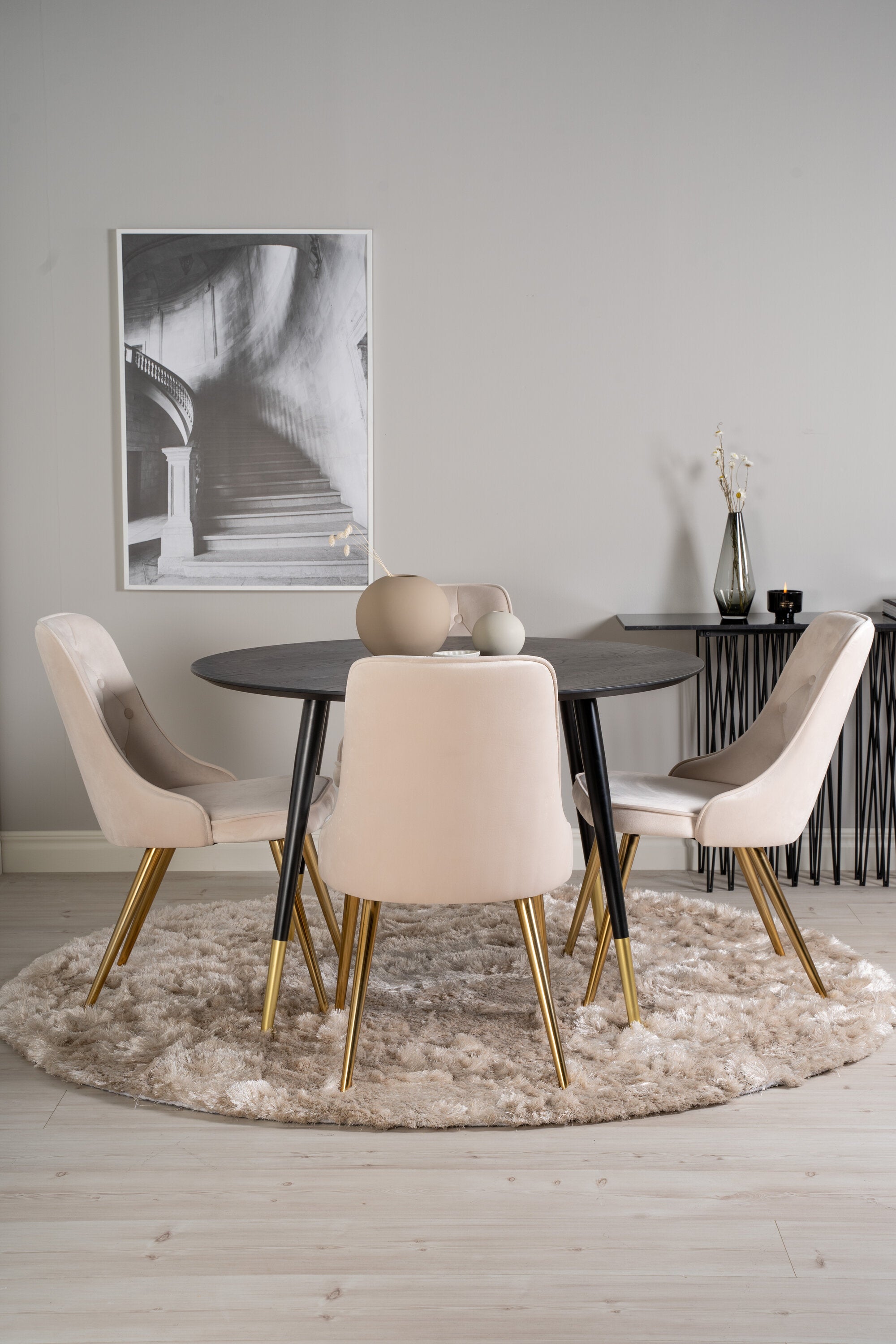 s_gr19345__11 Dipp Runder Esstisch Set Rundes Essgruppen Set