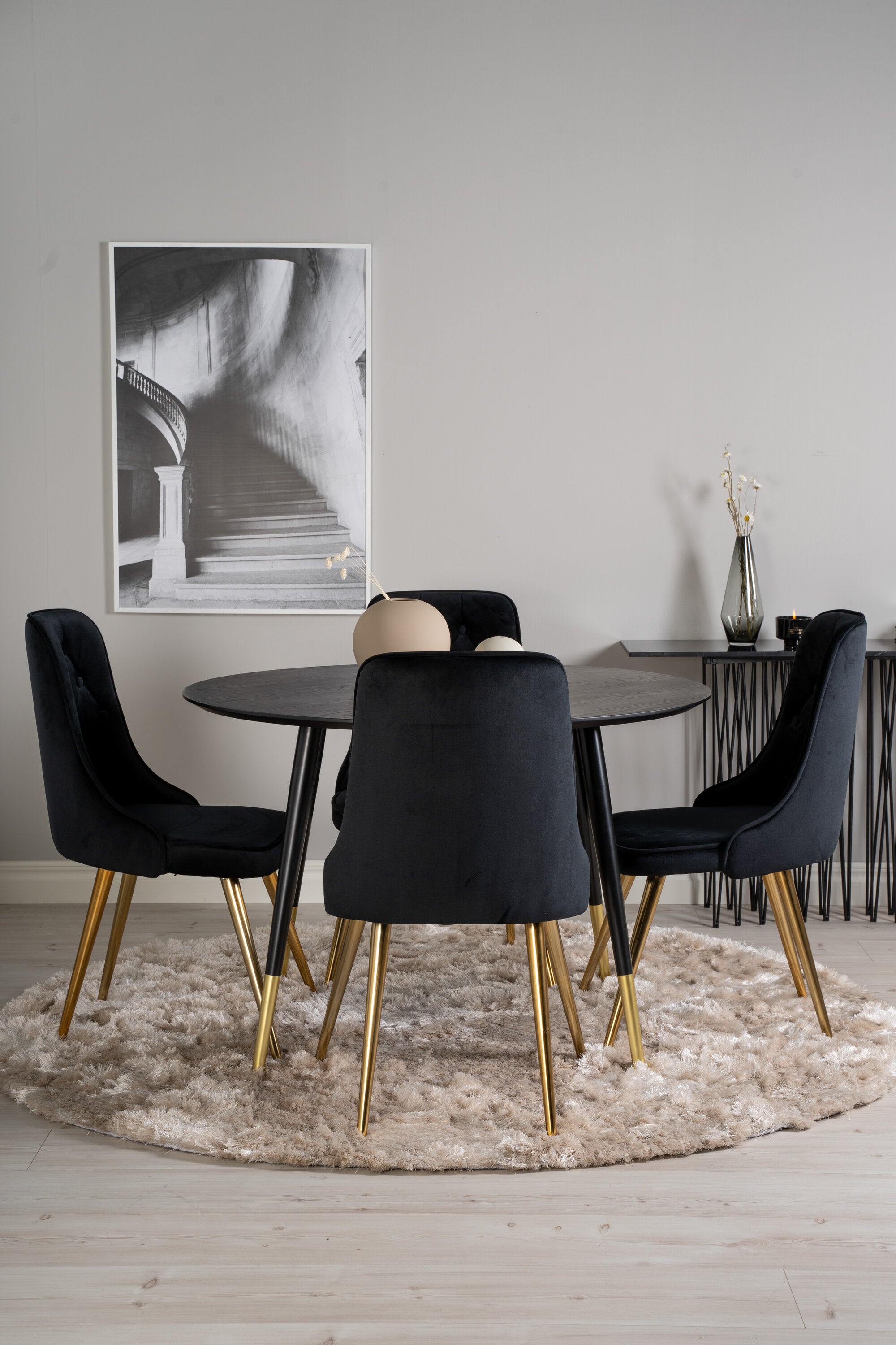 s_gr19346__10 Dipp Runder Esstisch Set Rundes Essgruppen Set